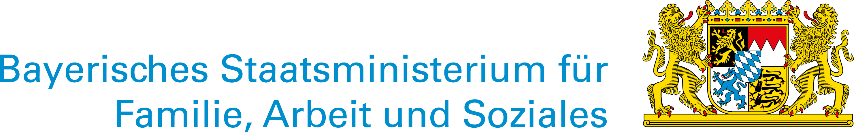 Logo des Bayrischen Staatsministeriums für Familie, Arbeit und Soziales